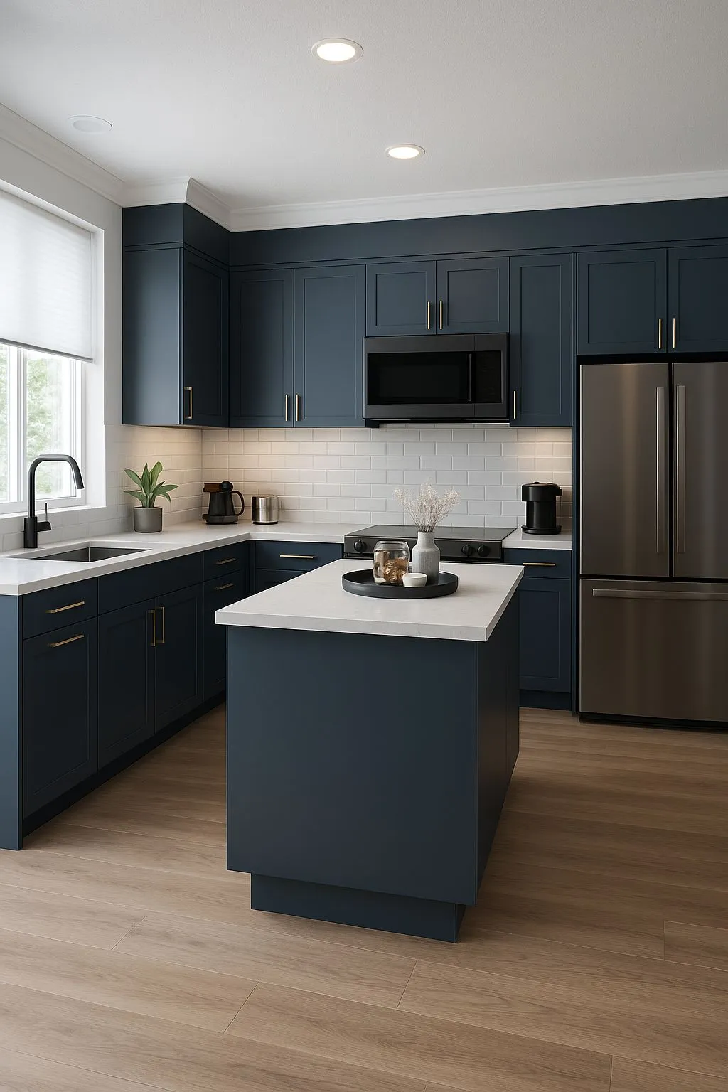 modern kitchen After kitchen renovation